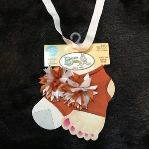 Baby Deer Girl Peep Toe Sock Grippers Sandals